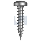 Hobsons - #10-12 x 25 304 Stainless Hec / Pozi Drive Type 17 Pan Square | Qt109 (Pack Of 1000)